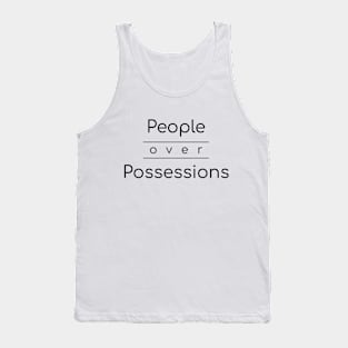 People Over Possessions Tank Top